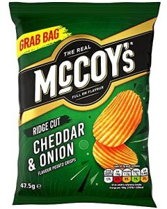 McCoys Cheddar & Onion 36 x 47.5g