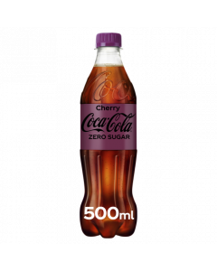 Coca Cola Cherry Zero Bottles 500ml x 12