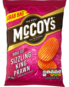 McCoys Sizzling Prawn 36 x 47.5g