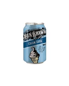 Ben Shaws Cream Soda Cans 330ml x 24