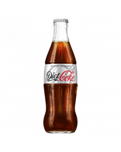 Diet Coke Icon Glass Bottles 330ml x 24