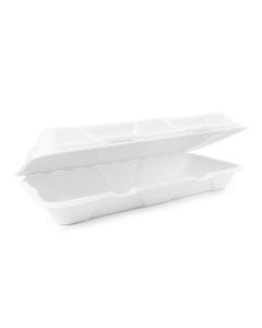 Bagasse Clamshell 12x6inch (125)