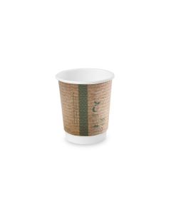 Cups 8oz - 79-Series Double Wall Brown Kraft Cup (25)